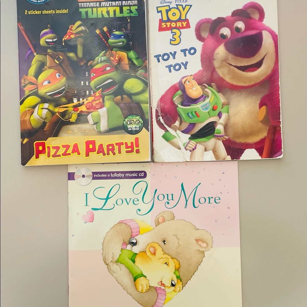 3 kids books